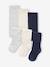 Pack of 3 Knitted Tights for Babies beige+ecru+old rose+White - vertbaudet enfant 