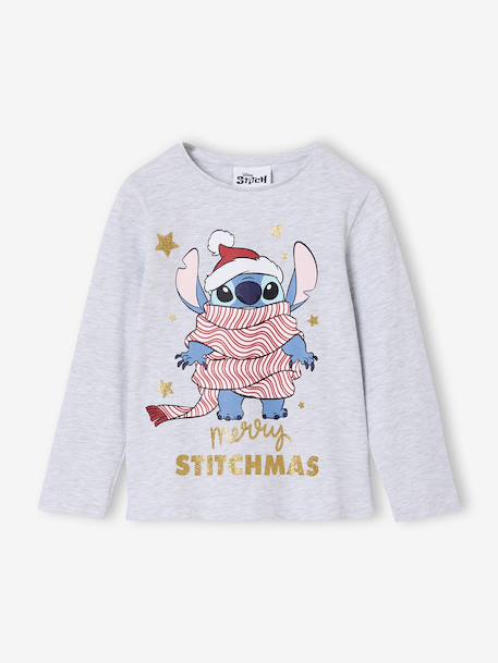 Girls' Disney LILO & STITCH Christmas pyjamas navy blue - vertbaudet enfant 