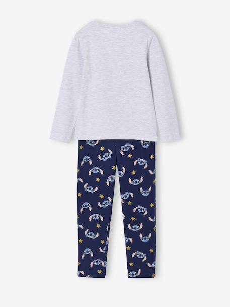Girls' Disney LILO & STITCH Christmas pyjamas navy blue - vertbaudet enfant 