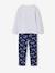Girls' Disney LILO & STITCH Christmas pyjamas navy blue - vertbaudet enfant 