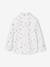 Printed flannel shirt from the Christmas capsule printed white - vertbaudet enfant 