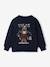 Printed Christmas Sweatshirt for Boys navy blue - vertbaudet enfant 