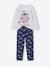 Girls' Disney LILO & STITCH Christmas pyjamas navy blue - vertbaudet enfant 