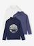 Pack of 3 Long Sleeve T-Shirts for Boys navy blue - vertbaudet enfant 