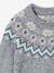 Christmas Jacquard Jumper for Boys, Family Capsule Collection marl grey - vertbaudet enfant 