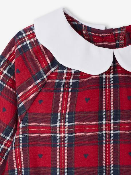Christmas Ensemble for Babies: Romper & Tights, Vertbaudet x ENVIE Collab. red - vertbaudet enfant 