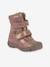 Boys' LINZ WOOL TEX HIGH FRODDO boots blue+blush+night blue - vertbaudet enfant 