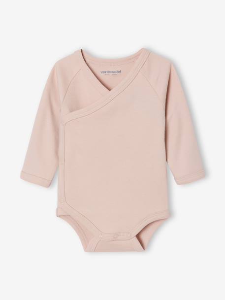 Set of 3 Items for Newborns: 1 Sleepsuit + 2 Bodysuits ecru - vertbaudet enfant 