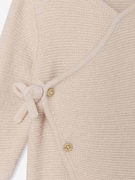 2-Piece Set for Newborns: Jumpsuit + Beanie marl beige - vertbaudet enfant 