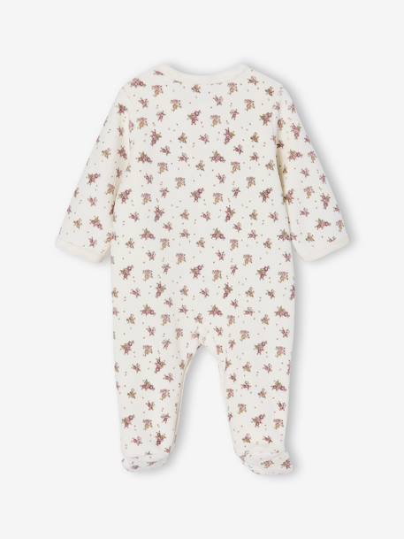 Set of 3 Items for Newborns: 1 Sleepsuit + 2 Bodysuits ecru - vertbaudet enfant 