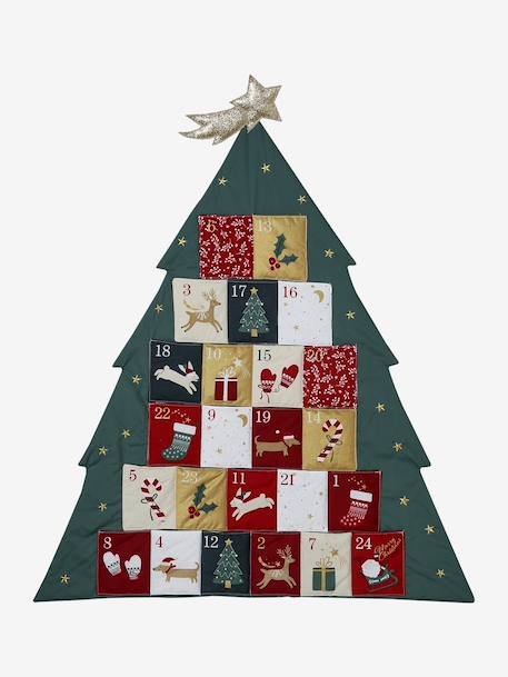 Christmas Tree Advent Calendar green - vertbaudet enfant 