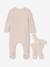 2-Piece Set for Newborns: Jumpsuit + Beanie marl beige - vertbaudet enfant 