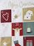 Calendrier de l'Avent Merry Christmas personnalisable blanc imprimé - vertbaudet enfant 