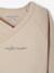 Pyjama bébé en velours + 2 bodies coffret cadeau naissance écru - vertbaudet enfant 