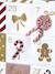 Fabric garland advent calendar golden beige - vertbaudet enfant 