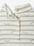 Lot de 2 bodies naissance en interlock 1 rayé + 1 uni beige - vertbaudet enfant 