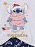 Girls' Disney LILO & STITCH Christmas pyjamas navy blue - vertbaudet enfant 