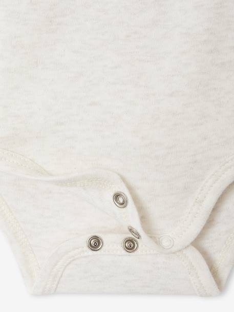 Set of 3 Items for Newborns: 1 Sleepsuit + 2 Bodysuits ecru - vertbaudet enfant 