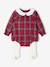 Christmas Ensemble for Babies: Romper & Tights, Vertbaudet x ENVIE Collab. red - vertbaudet enfant 