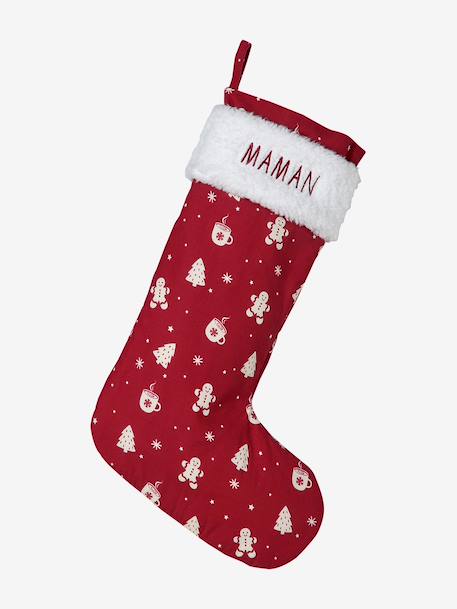 Lot de 3 chaussettes de Noël rouge - vertbaudet enfant 