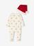 Footed Jumpsuit & Beanie Combo, Christmas Capsule Collection ecru - vertbaudet enfant 