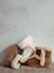 Boots enfant fille cuir fourrées et zippées camel - vertbaudet enfant 