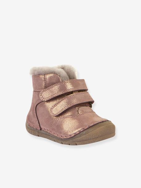 Boys' PAIX UP WINTER boots FRODDO blue+blush+caramel+night blue+old rose - vertbaudet enfant 