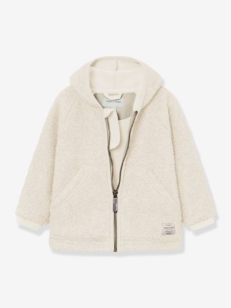 Veste en polaire Teddy MATLIFF enfants MINI A TURE écru - vertbaudet enfant 