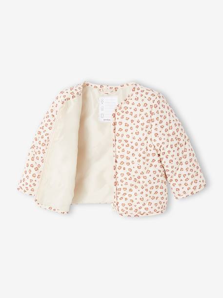 Parka + lightweight jacket 3-in-1 for babies old rose+olive - vertbaudet enfant 