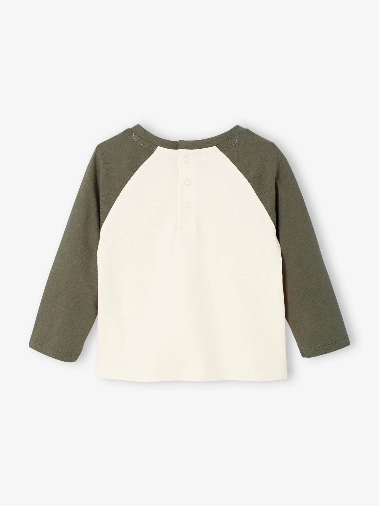 T-shirt Garçon Vertbaudet - Imprimé Devant, 100% Coton - Encolure Ronde, Manches Courtes - Plusieurs Coloris