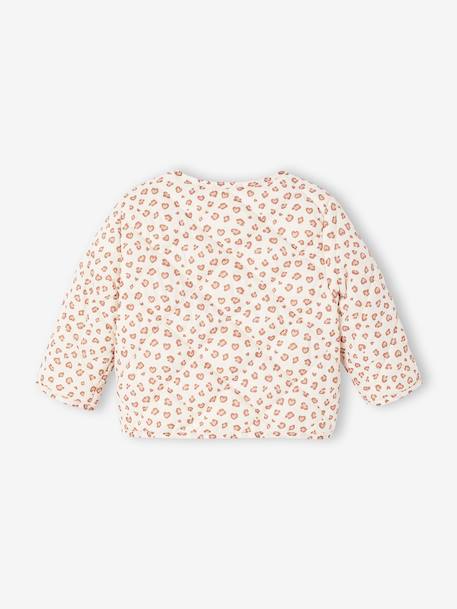 Parka + lightweight jacket 3-in-1 for babies old rose+olive - vertbaudet enfant 