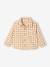 Gingham velvet baby shirt caramel - vertbaudet enfant 