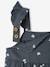 Printed Twill Dungarees for Babies slate grey - vertbaudet enfant 