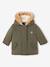 Parka + lightweight jacket 3-in-1 for babies old rose+olive - vertbaudet enfant 