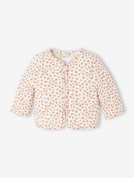 Parka + lightweight jacket 3-in-1 for babies old rose+olive - vertbaudet enfant 