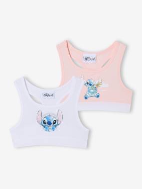 Girls-Pack of 2 Disney® Lilo & Stitch girls bras