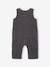 Corduroy sleepsuit for babies anthracite - vertbaudet enfant 