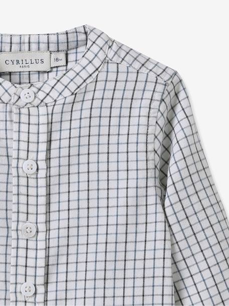 Tattersall checks shirt for babies CYRILLUS multicoloured - vertbaudet enfant 