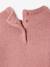 Pull bébé en tricot avec fleurs brodées rose - vertbaudet enfant 