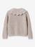 Woollen Cardigan for Babies, CYRILLUS beige - vertbaudet enfant 