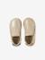Chaussons zippés souples en cuir bébé or+vieux rose - vertbaudet enfant 