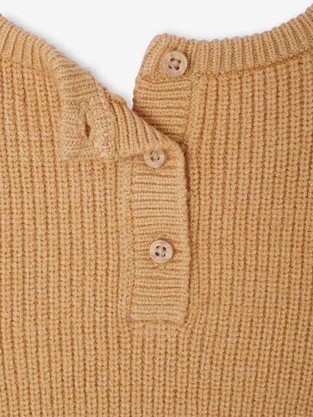 Set of 3 baby items: 2-in-1 jumper + short + scarf terracotta - vertbaudet enfant 