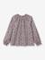 Blouse for Girls in Liberty Meadow Fabric, CYRILLUS rose - vertbaudet enfant 
