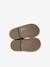 Fur-Lined Zip Leather Boots for Girls brown - vertbaudet enfant 