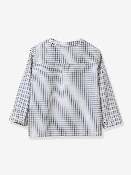 Tattersall checks shirt for babies CYRILLUS multicoloured - vertbaudet enfant 