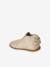 Chaussons zippés souples en cuir bébé or+vieux rose - vertbaudet enfant 