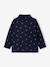 Lot de 2 t-shirts col roulé bébé marine+rose pâle - vertbaudet enfant 