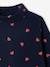 Pack of 2 Polo Neck Tops for Babies navy blue+pale pink - vertbaudet enfant 