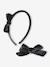 Alice Band & Hair Clip Set in Velour anthracite - vertbaudet enfant 