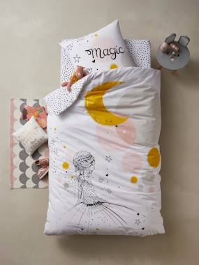 Linge de lit & Déco-Linge de lit enfant-Drap-housse-Drap-housse enfant PRINCESSE & PETITS POIS